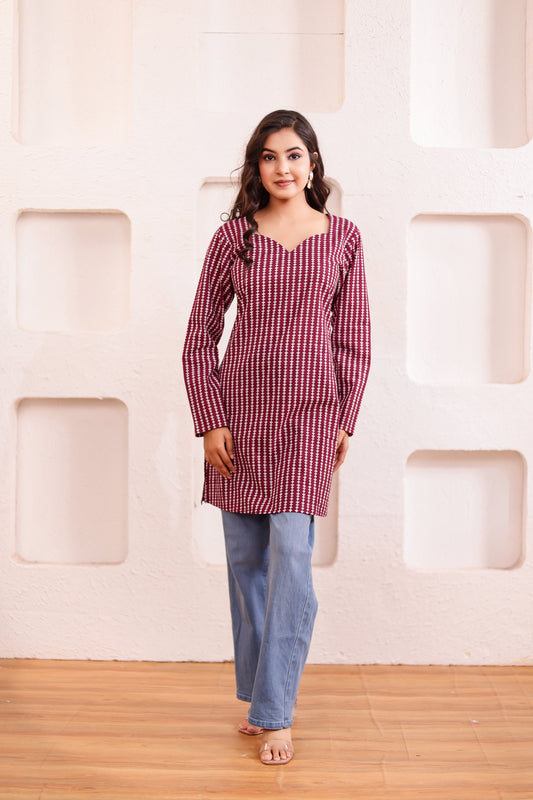 Berryline Long Sleeve Tunic