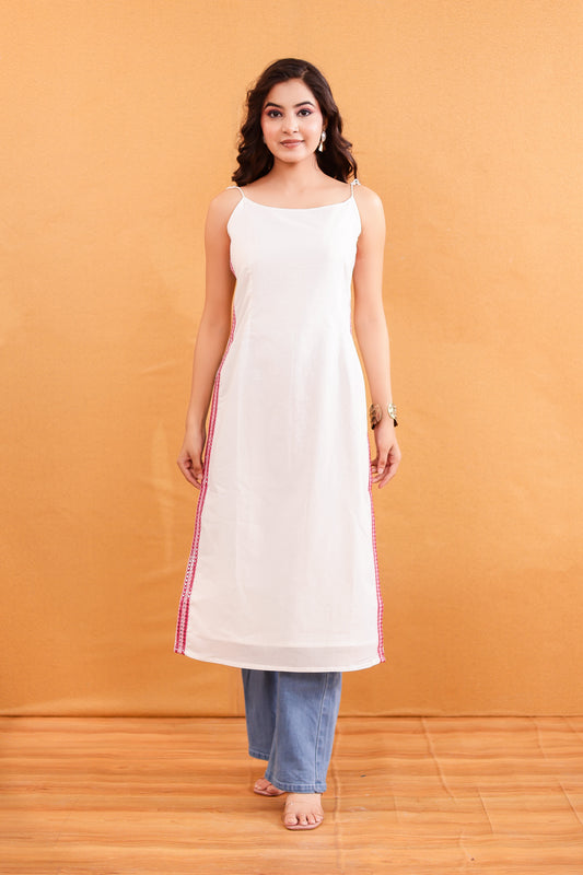 Sugar Line Mirror Edge Kurti